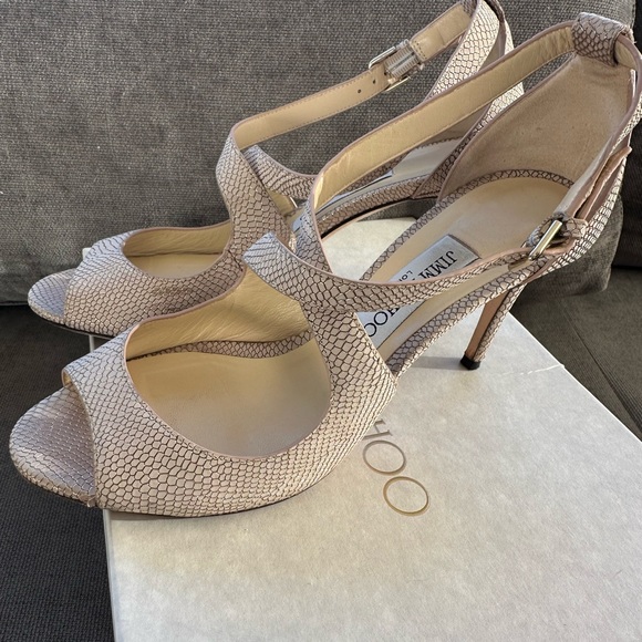 Jimmy Choo Shoes - Jimmy Choo nude sandals